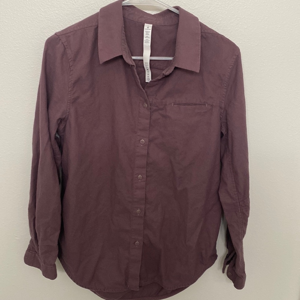 Lululemon button-up.